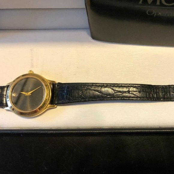 Women\'s 1996 Gold Movado Museum Watch main image 4